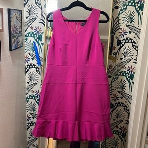 Pink sheath dress